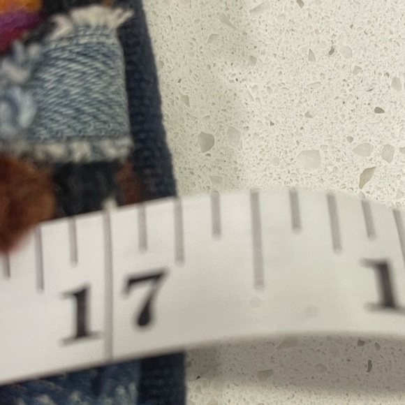 Women's Unbranded Bags Recycled Demin & Cotton Tote/Book Oversized Purse Boho - Picture 5 of 9